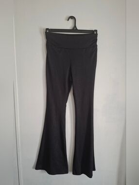Black Women's Flare Yoga Pants
